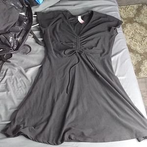 Black cute M dress/xl shirt